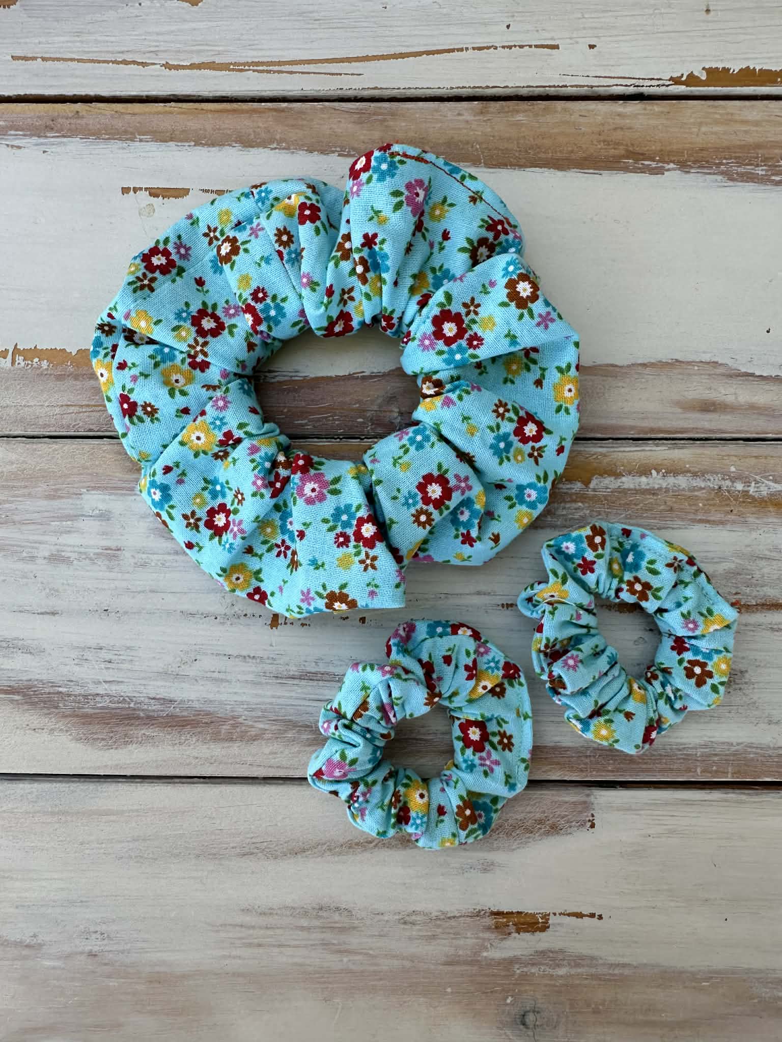 Birthday Bloom Scrunchie