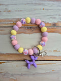 Love Yourself Silicone Bead Wristlet