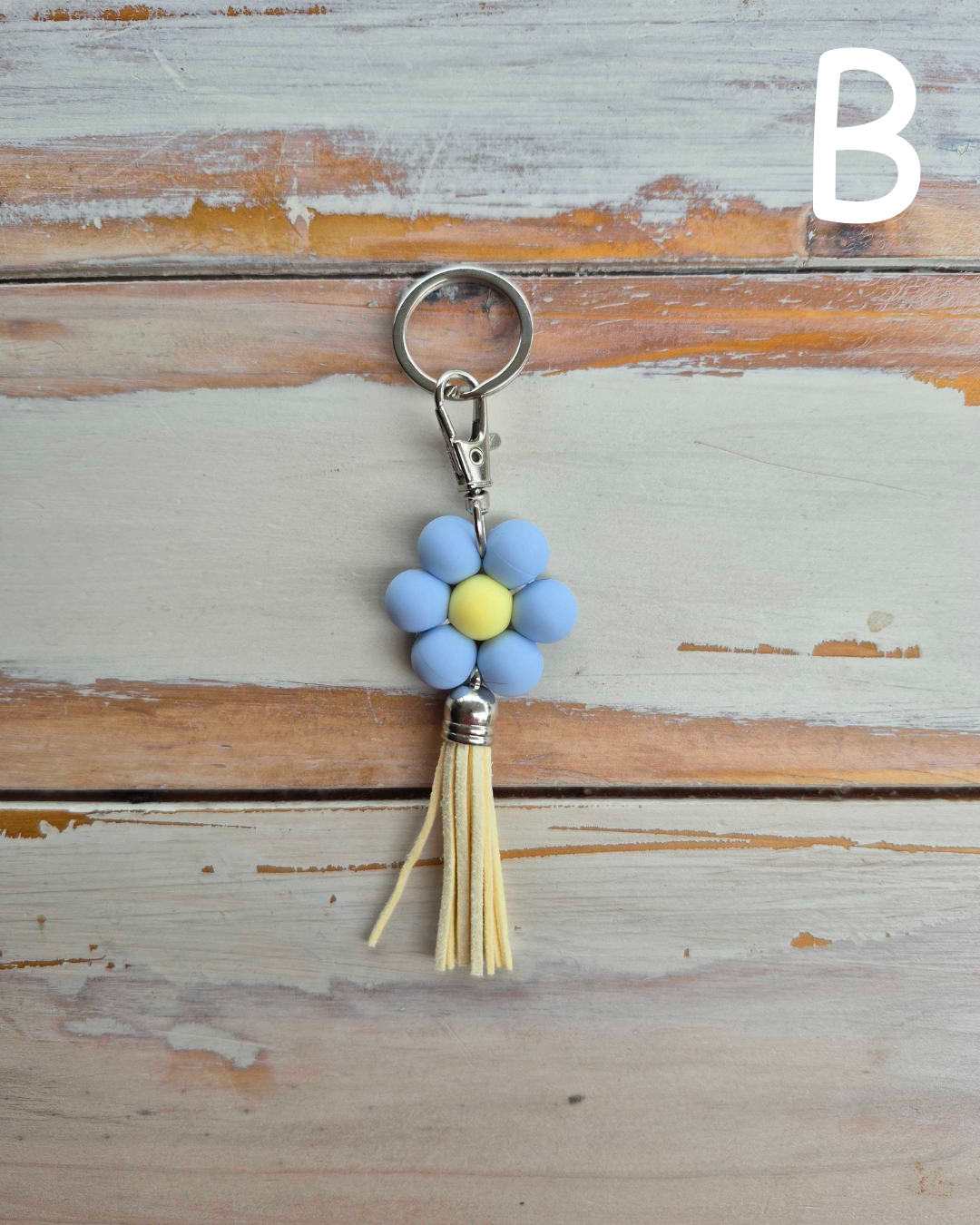 Love Yourself Daisy Keychain