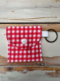 Gochugaru Gingham Earbud Pouch
