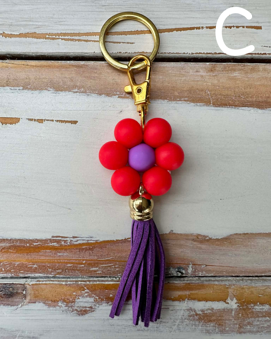 Arirang Daisy Keychain