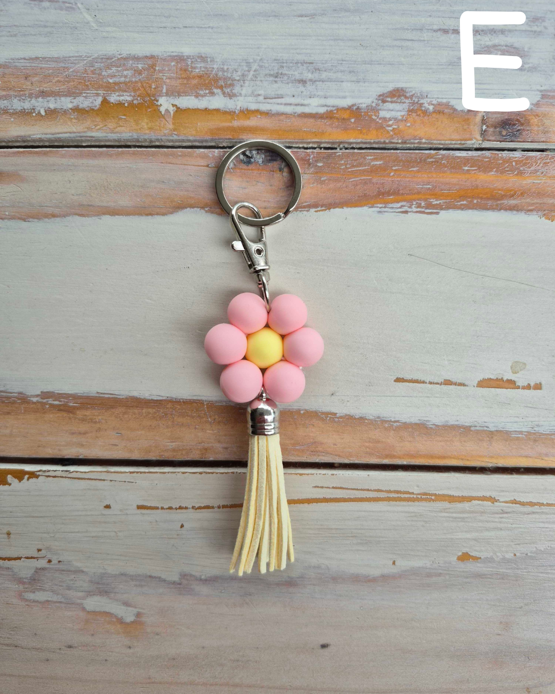 Love Yourself Daisy Keychain
