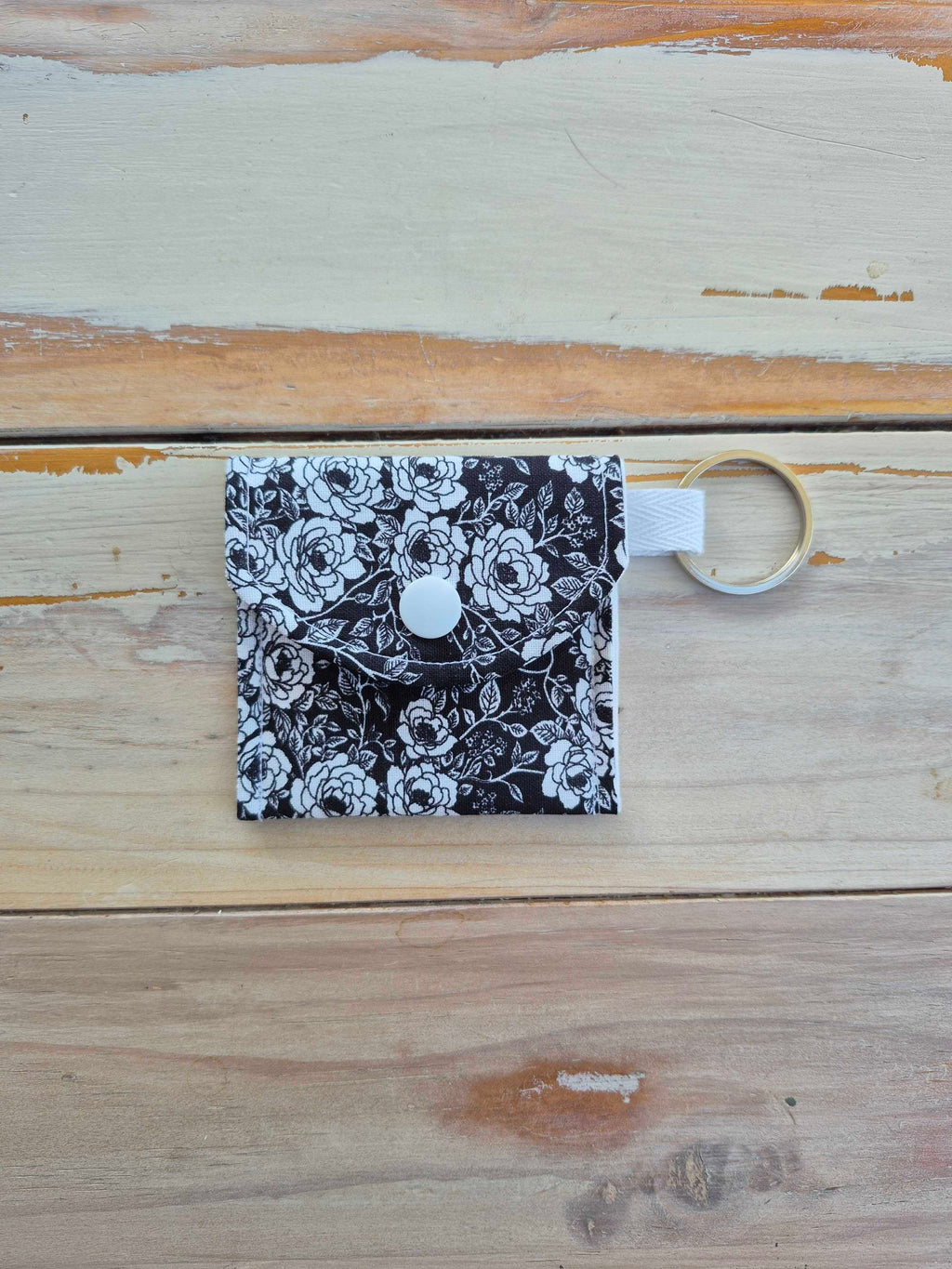 Moonlight Floral Earbud Pouch