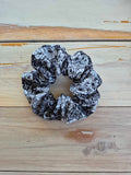 Moonlight Floral Scrunchie
