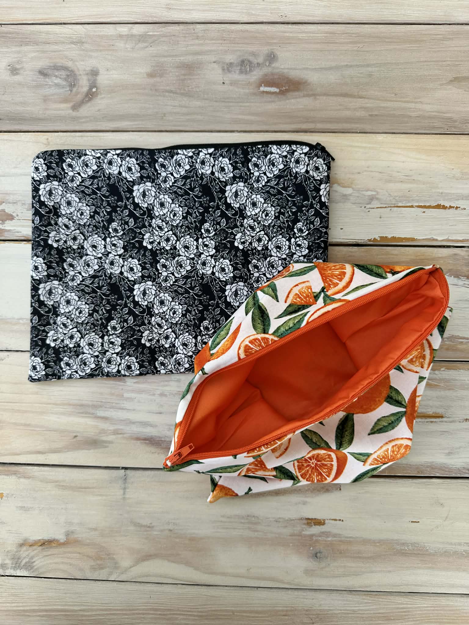 Freshly Squeezed Makeup/Accessory Pouch - Large