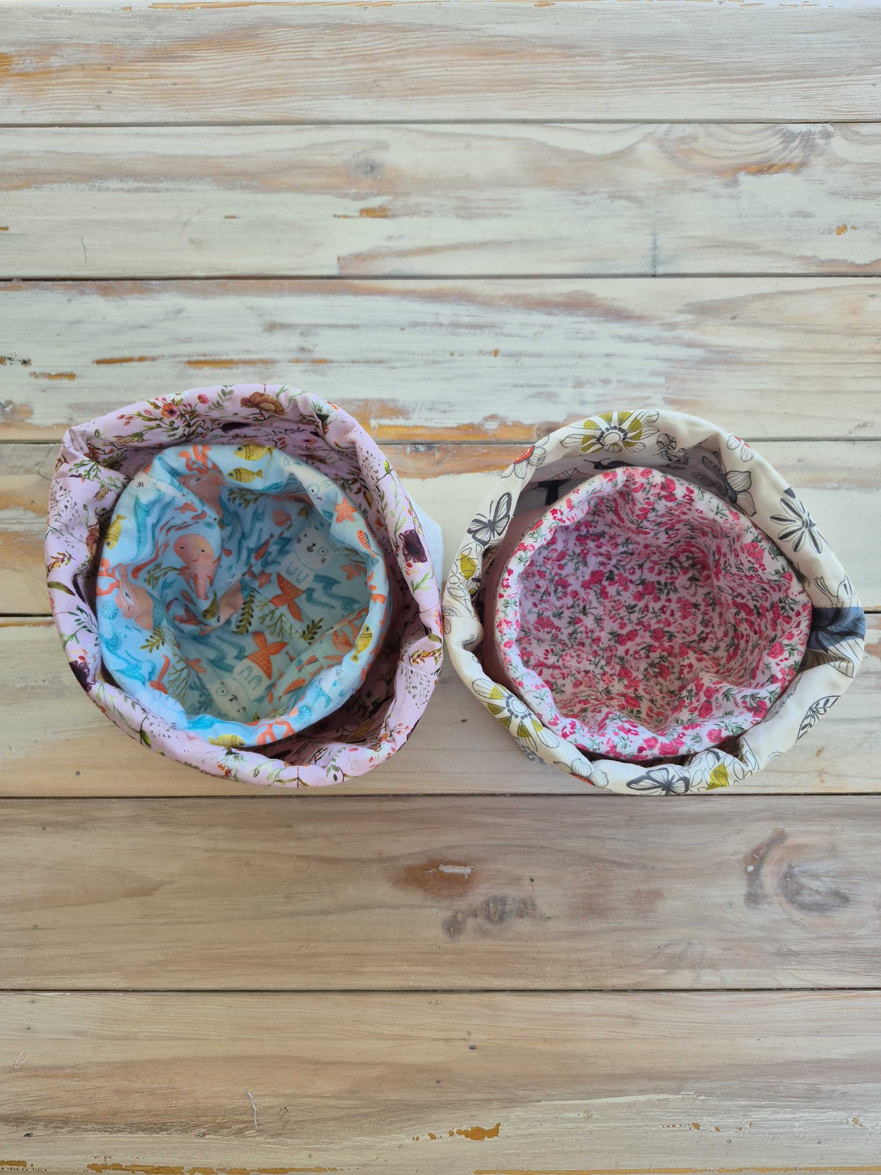Woodland Meadow Fabric Bowl - Large
