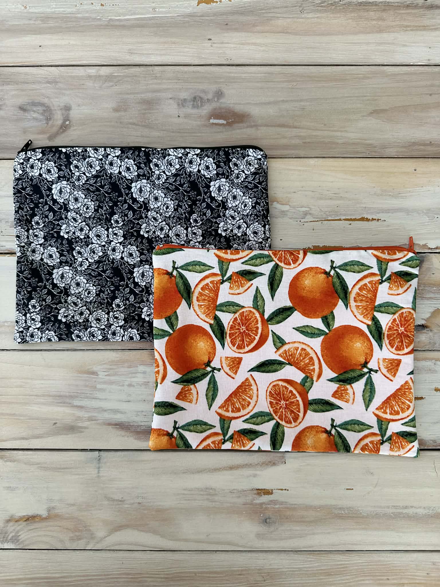 Freshly Squeezed Makeup/Accessory Pouch - Large