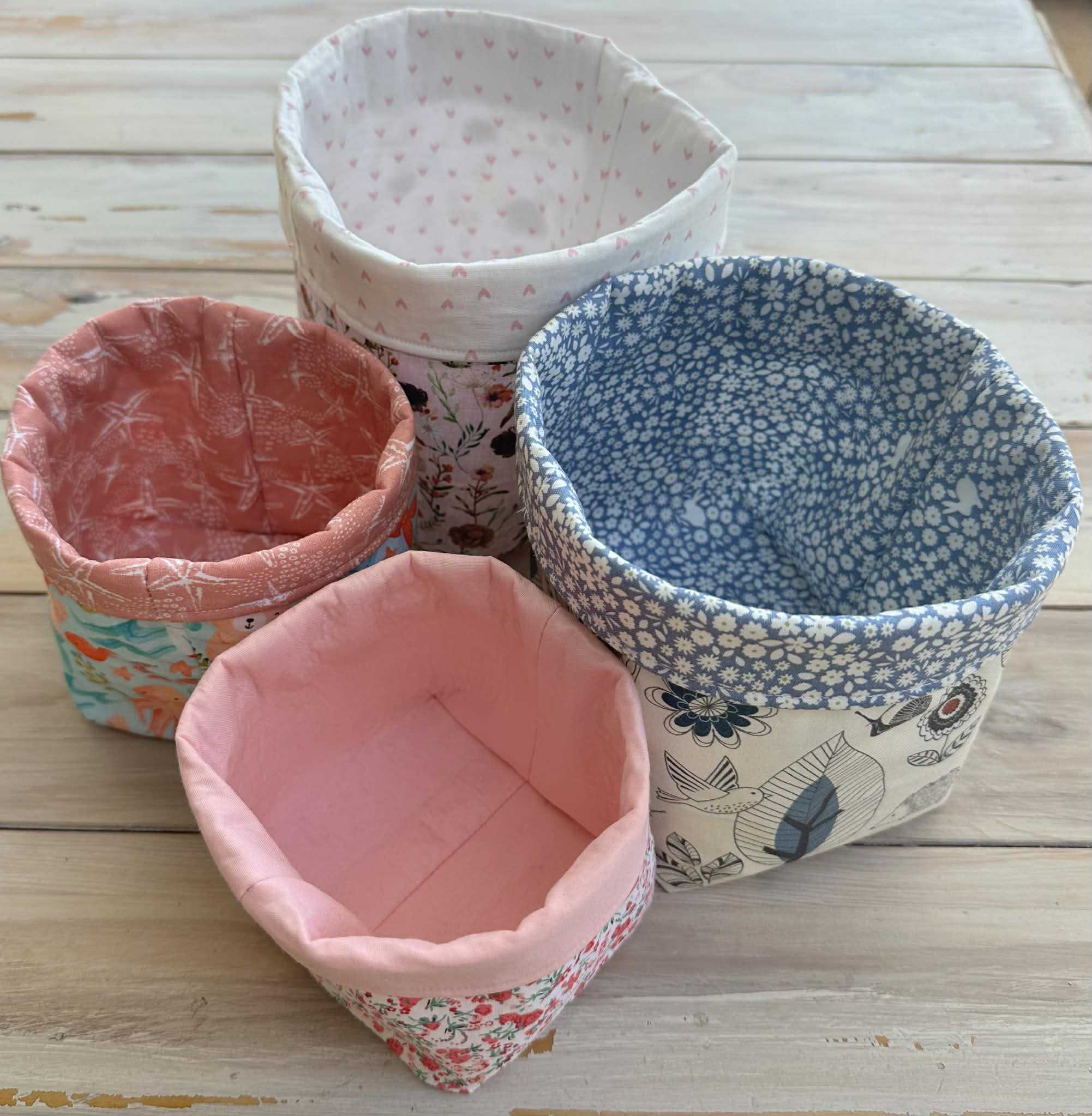 Woodland Meadow Fabric Bowl - Large