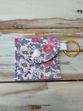 Love Yourself Floral Earbud Pouch