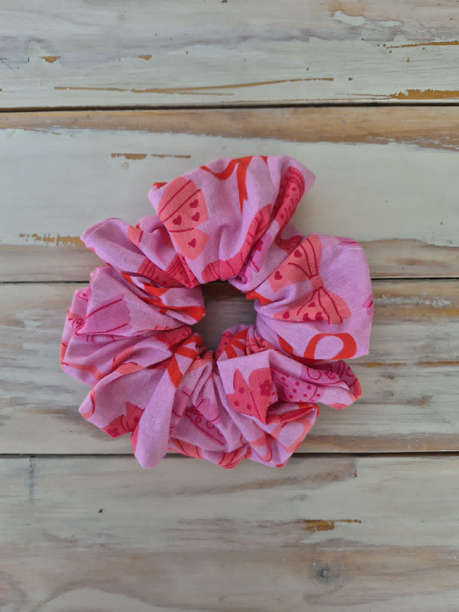 Berry Bow Jumbo Scrunchie
