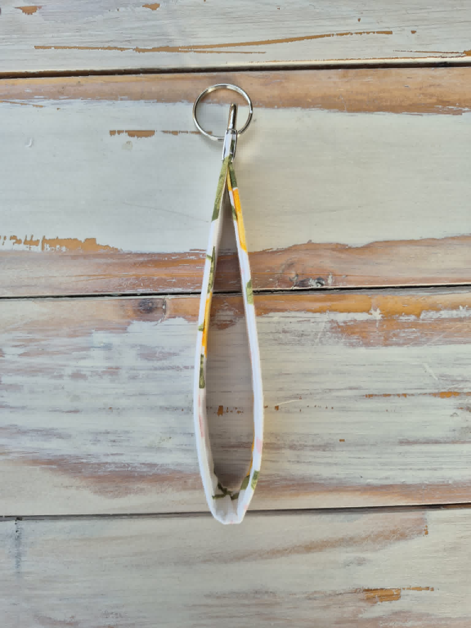 Slice of lemon Fabric Wristlet