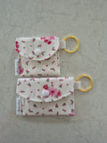 Pink Posy Earbud Pouch