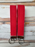 Permission to Pinstripe Fabric Wristlet