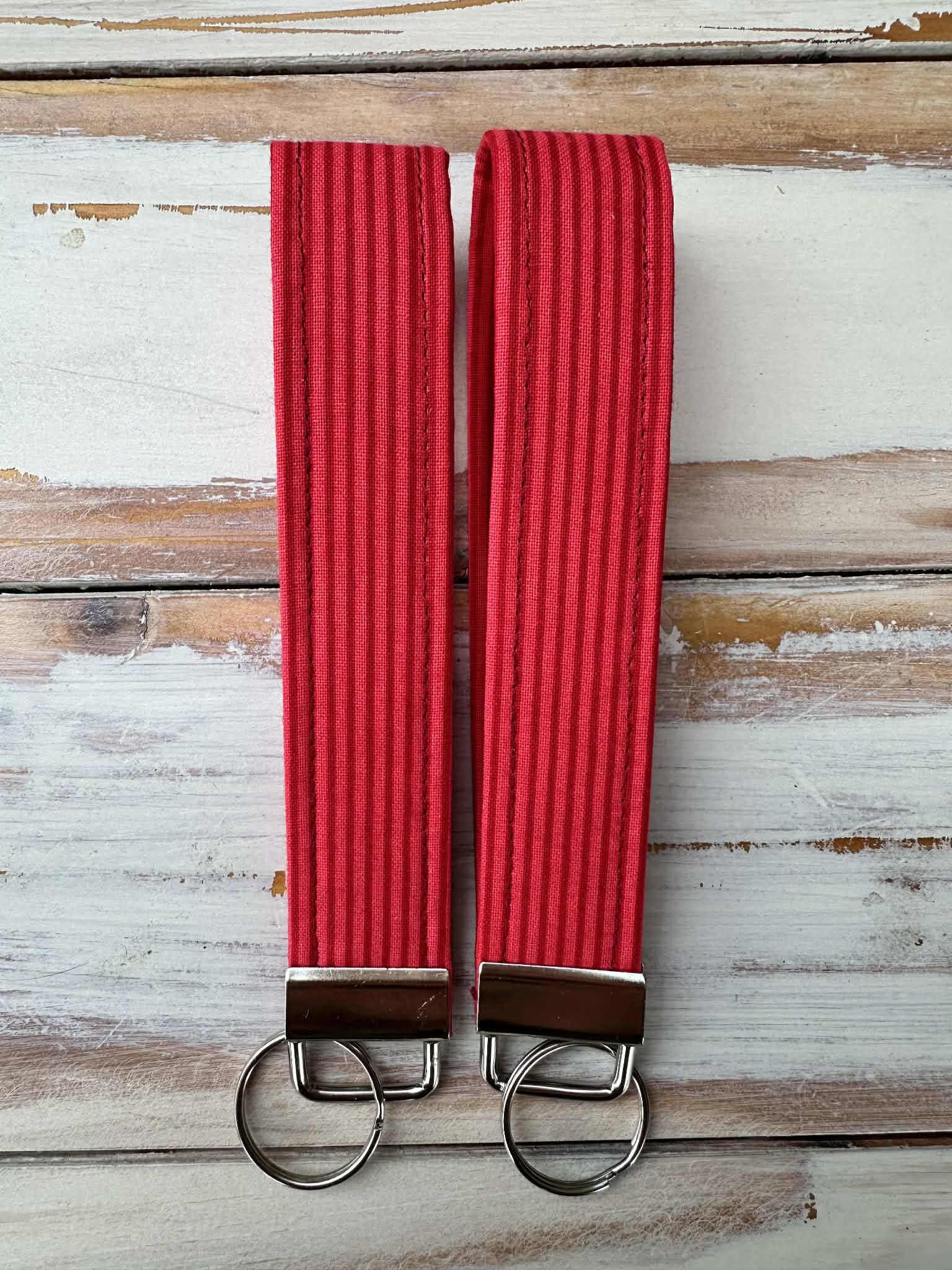 Permission to Pinstripe Fabric Wristlet