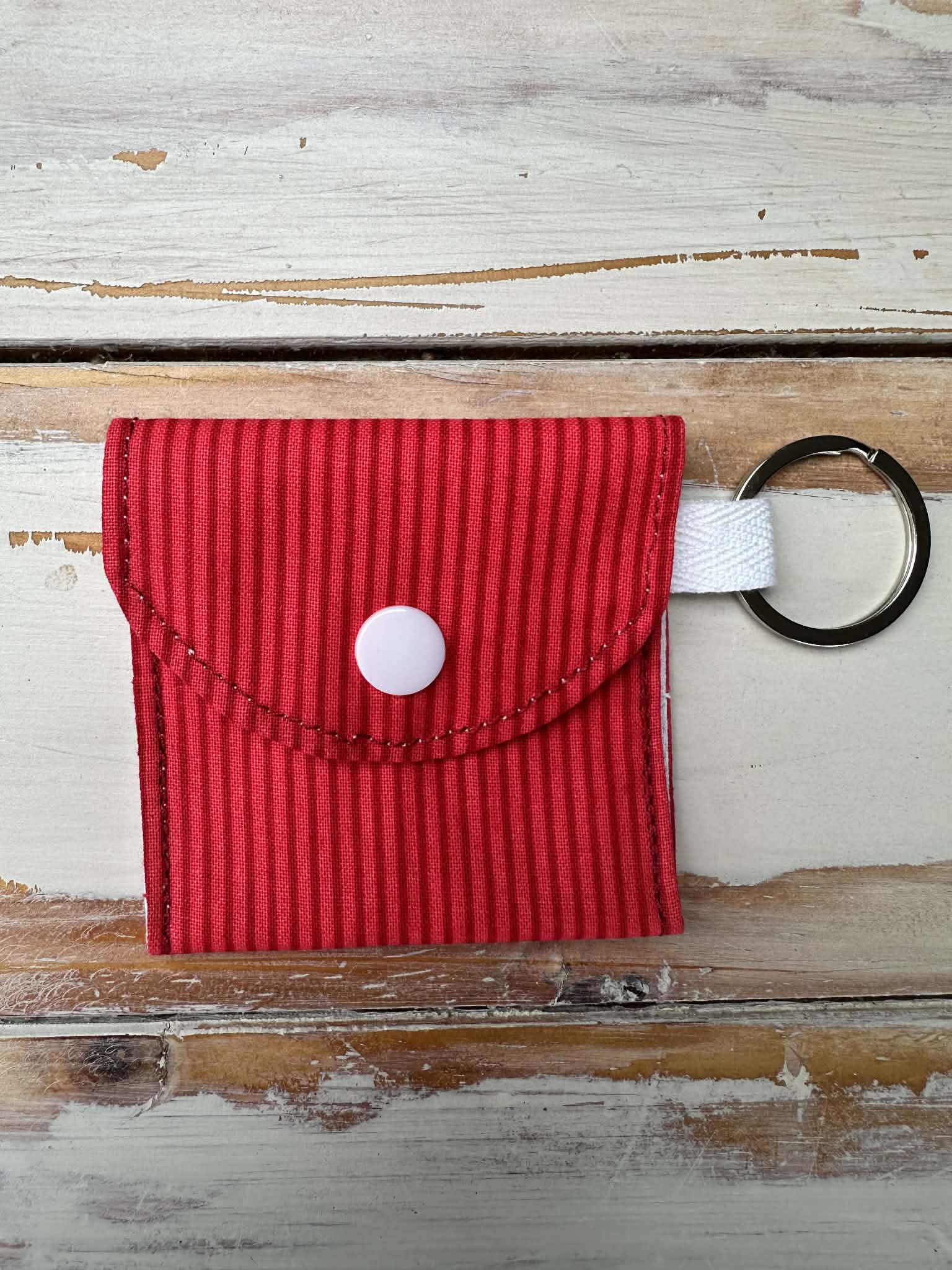 Permission to Pinstripe Earbud Pouch