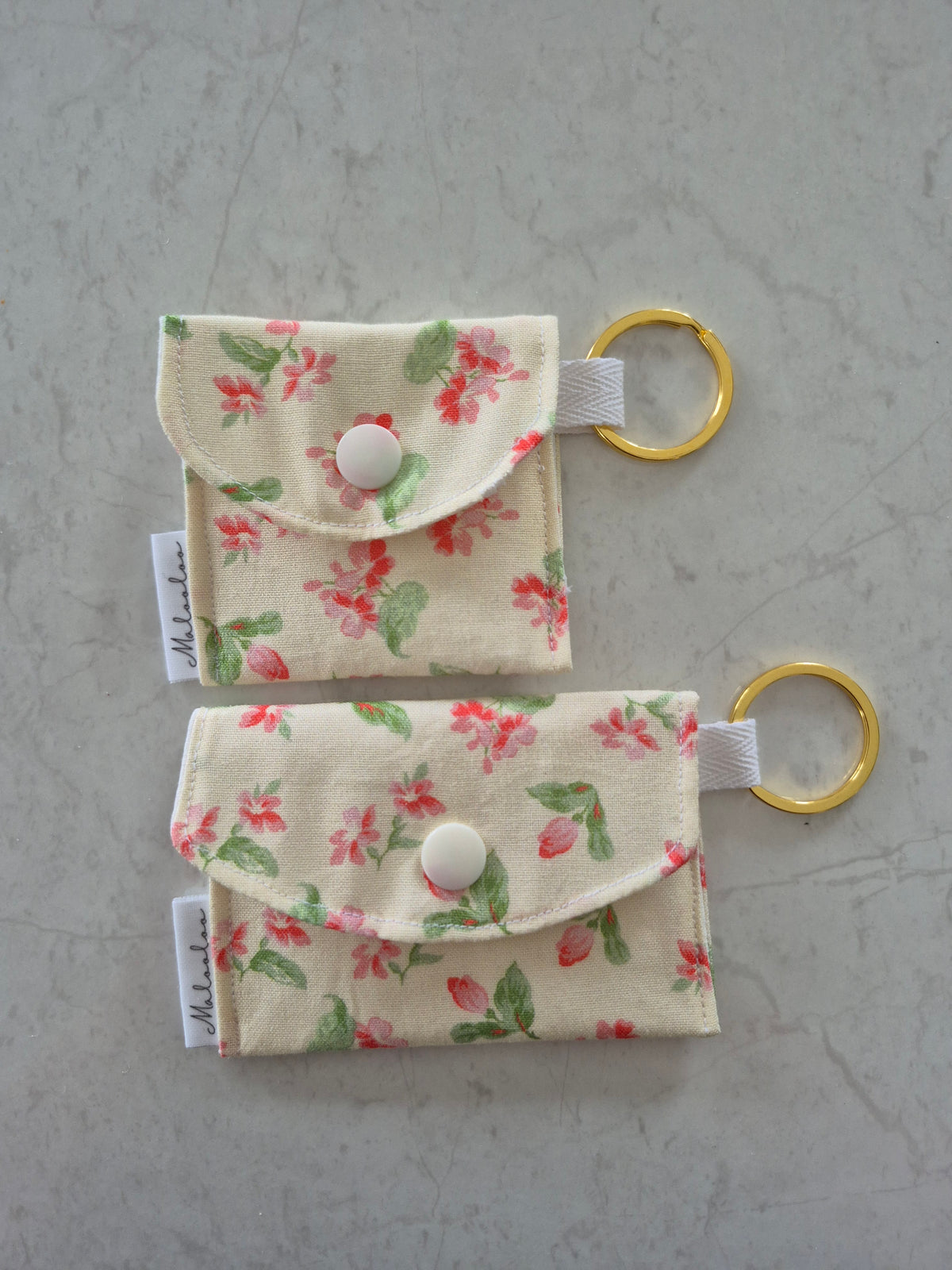 Marigold Rosette Earbud Pouch