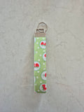 Vintage Strawberry Fabric Wristlet