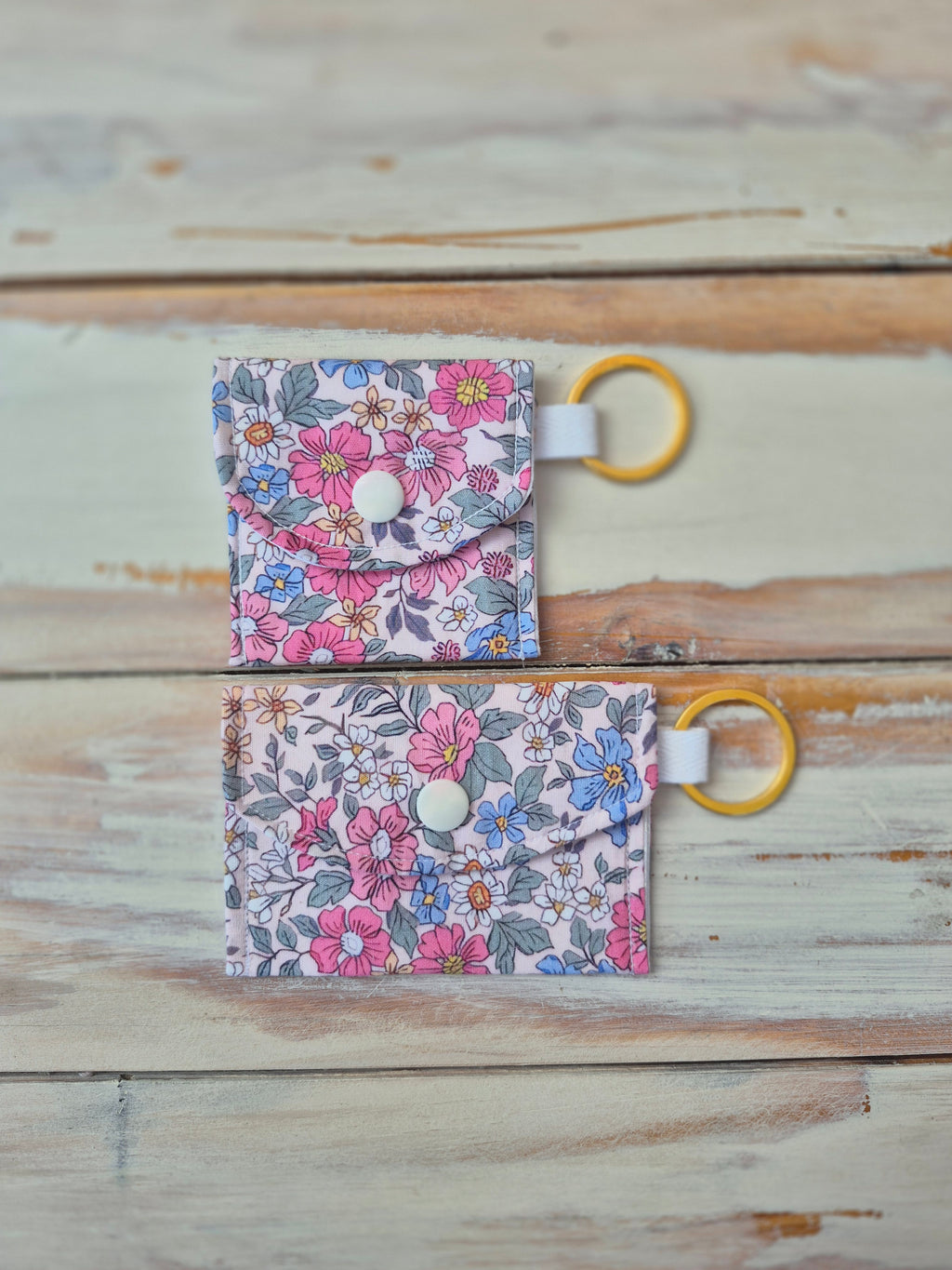 Love Yourself Floral Earbud Pouch