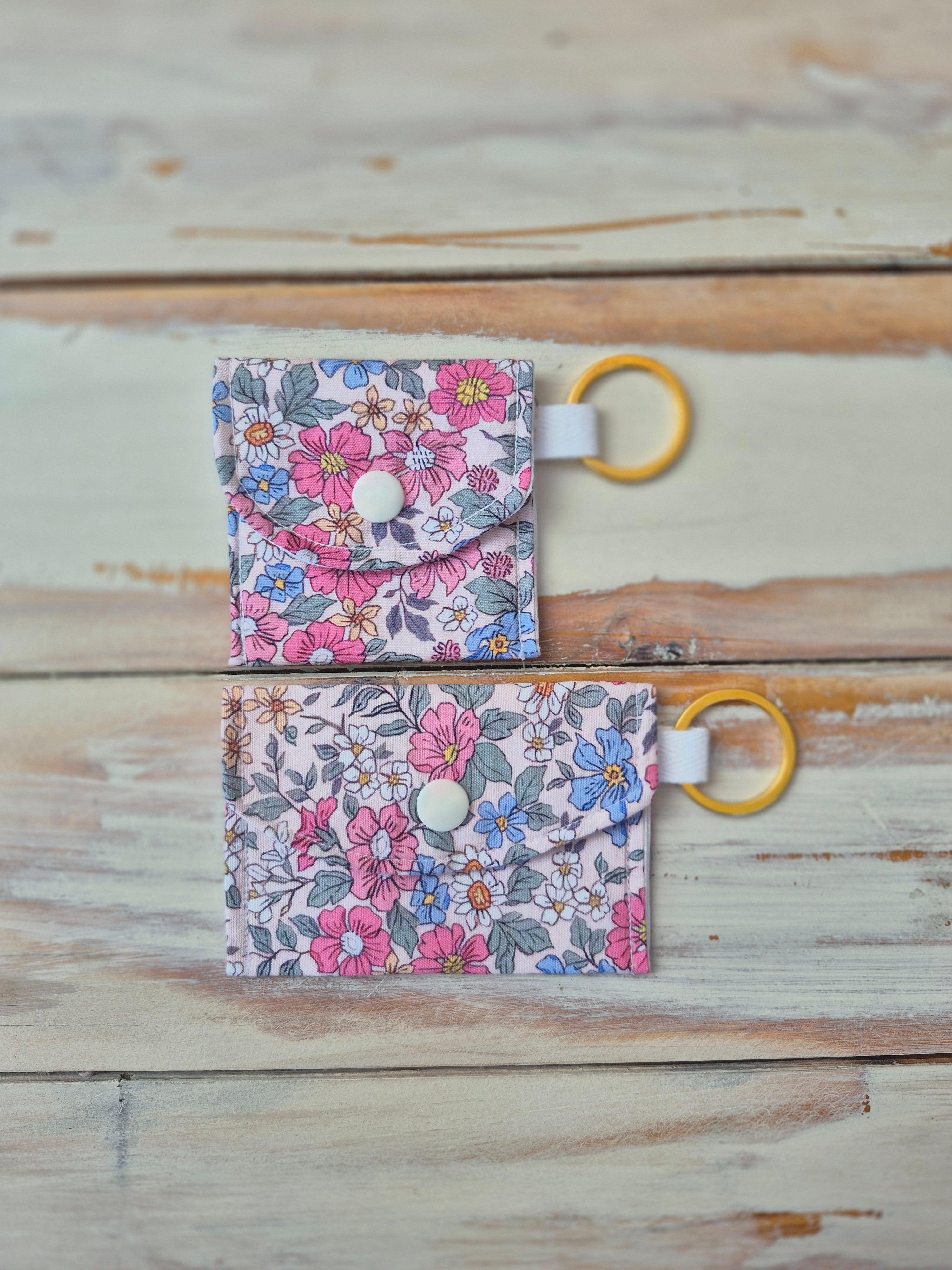 Love Yourself Floral Earbud Pouch
