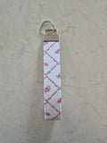 Cottage Rose Fabric Wristlet