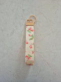 Marigold Rosette Fabric Wristlet