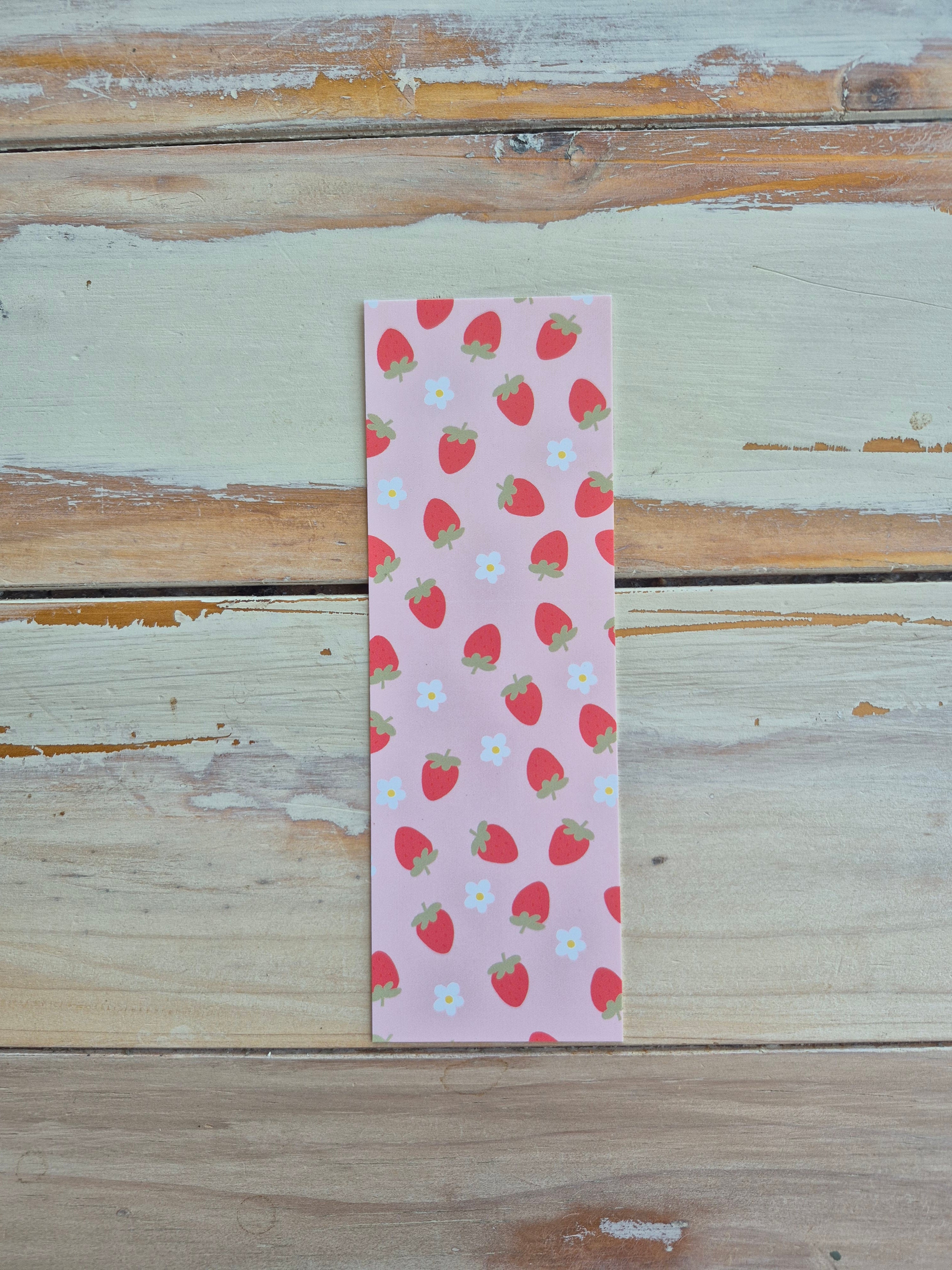 Strawberry Fields bookmark
